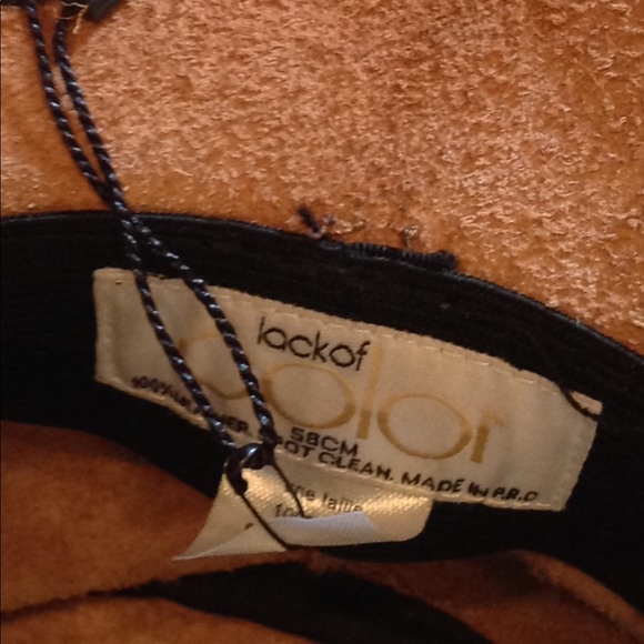 SOOLD Lack of color boho chic leather hat ! - Picture 7 of 8